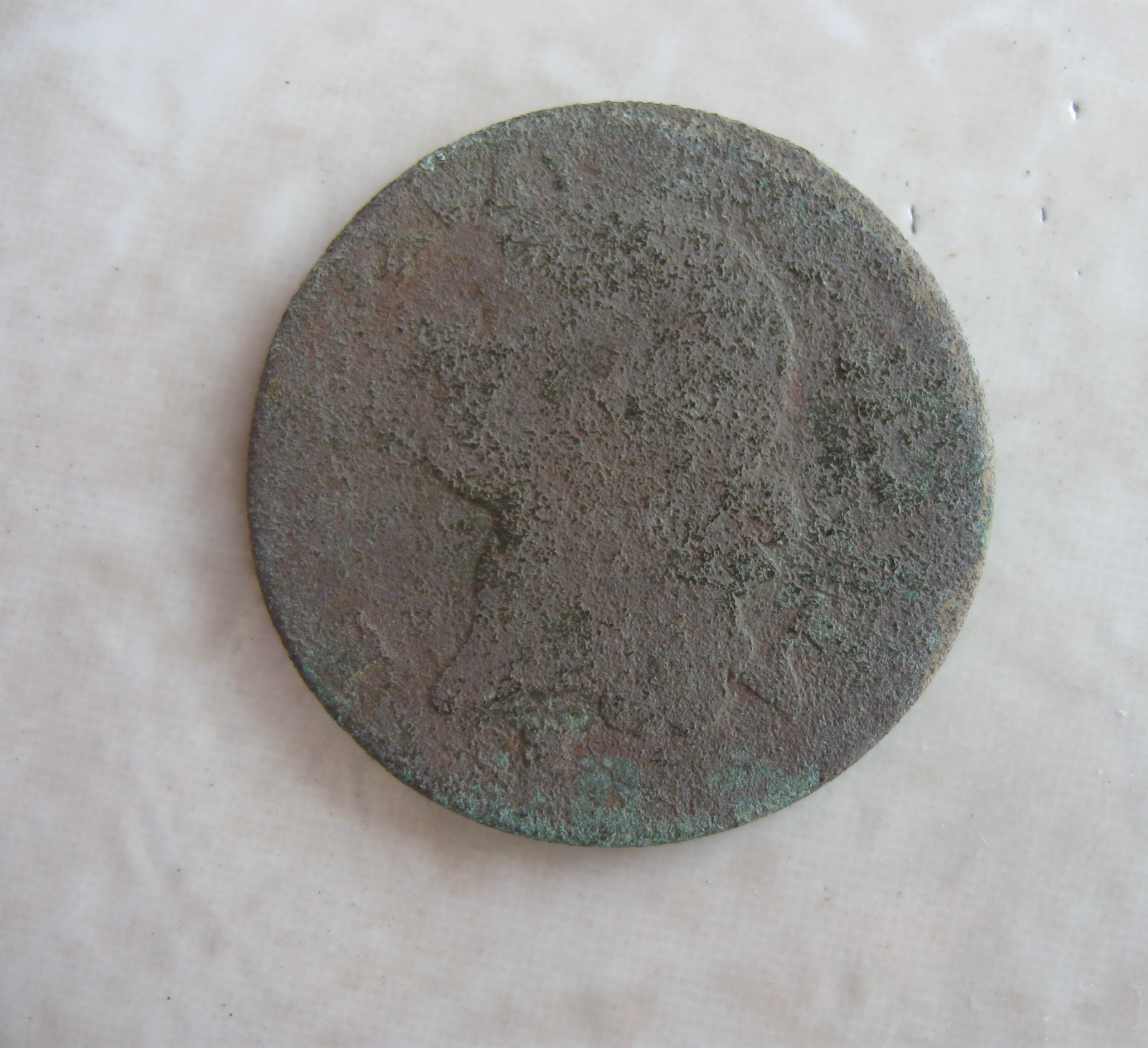 01-2020 - Nord Franche-Comté - Sol à l'écu - Louis XVI - 1784 - Avers.JPG