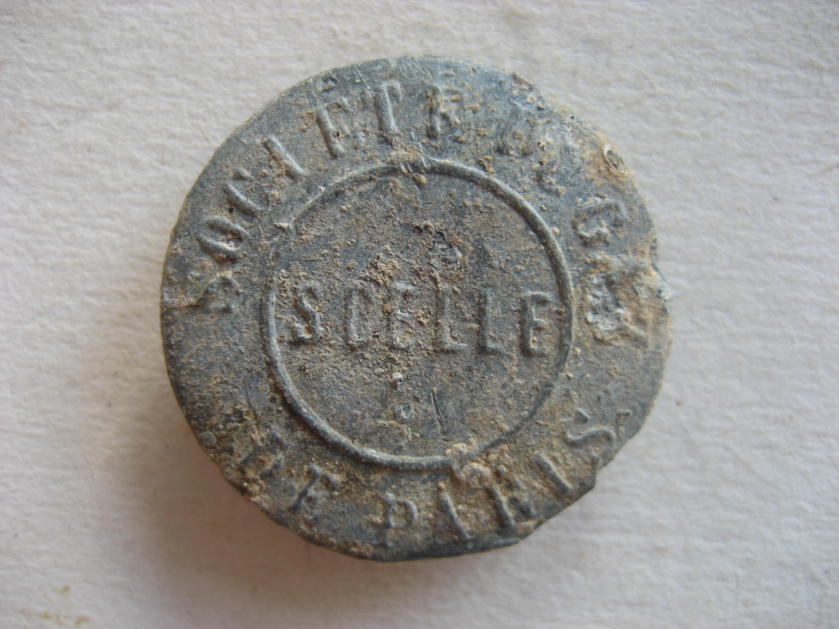 (1)Scelle de la Cie Parisienne de gaz 1855 a 1905.JPG