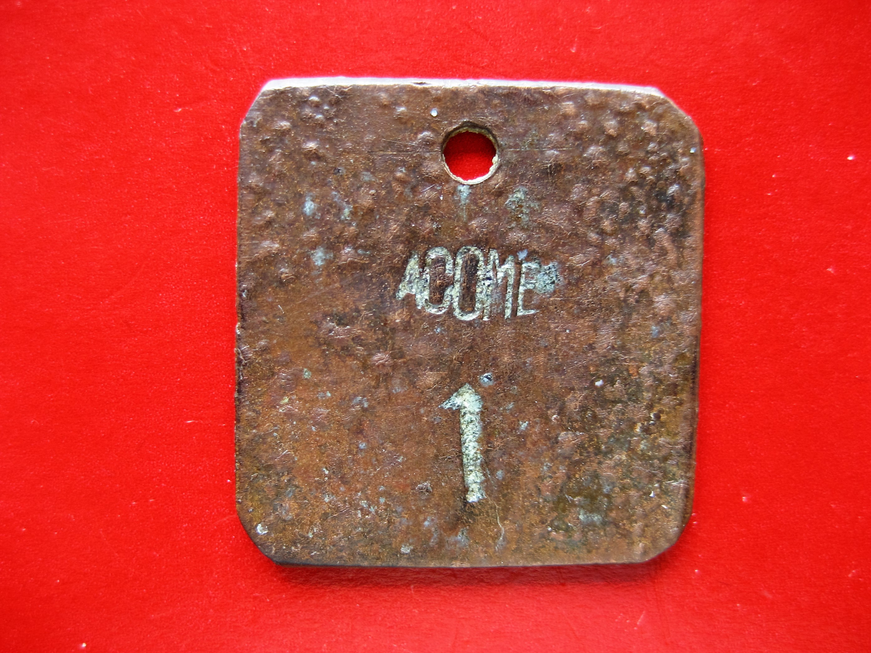 (4)Etiquette jeton Acome Production de cablage 1932 a nos jours(France).JPG