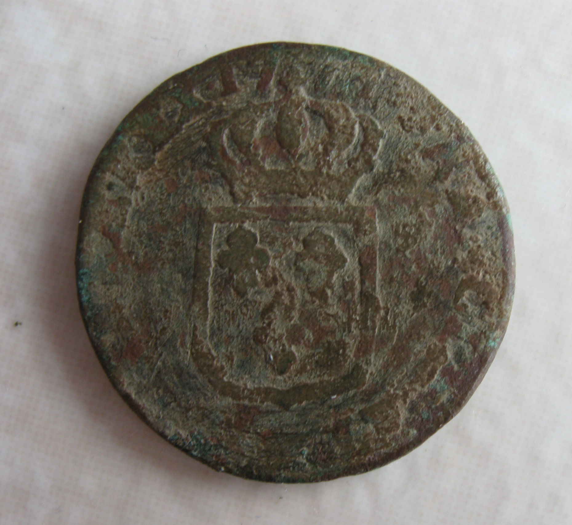 12-2019 - Ciré - Nord Franche-Comté - Sol à la vieille tête - Louis XV - 1771 - Revers.JPG