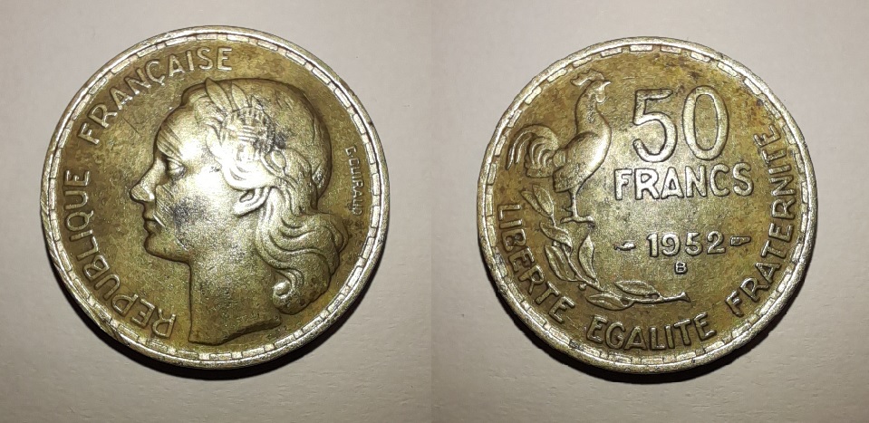 50 Francs coq (Guiraud) de 1952  at B.jpg